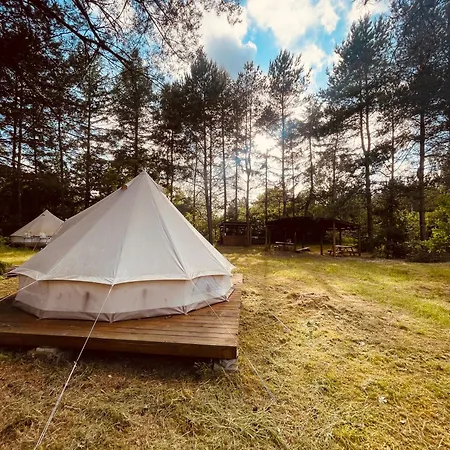 Роскошный шатер Ekologiczny Kozioleczek Trzepowo (Pomerania)